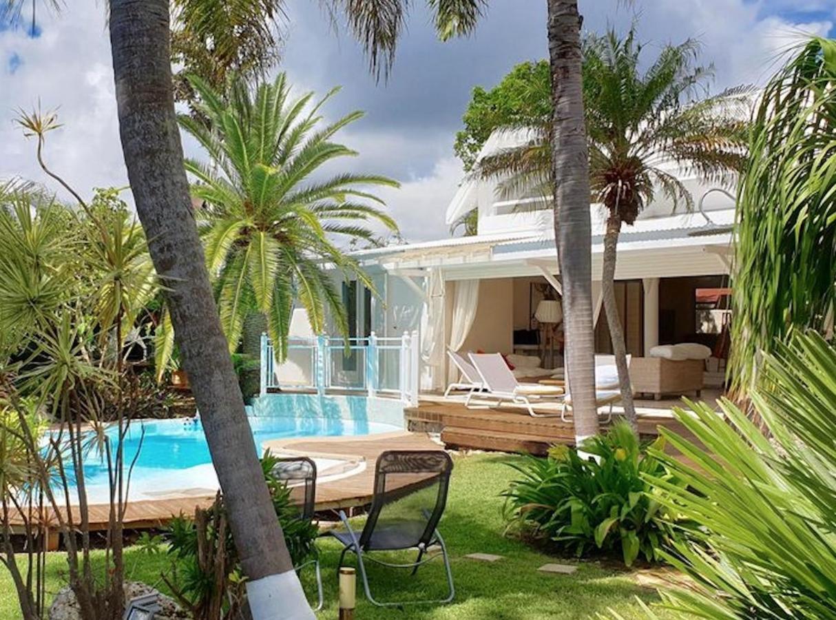 Villa Iguanou Et Piscine En Bord De Mer Proche Plages Marina Et Golf Saint-Francois  Exterior foto